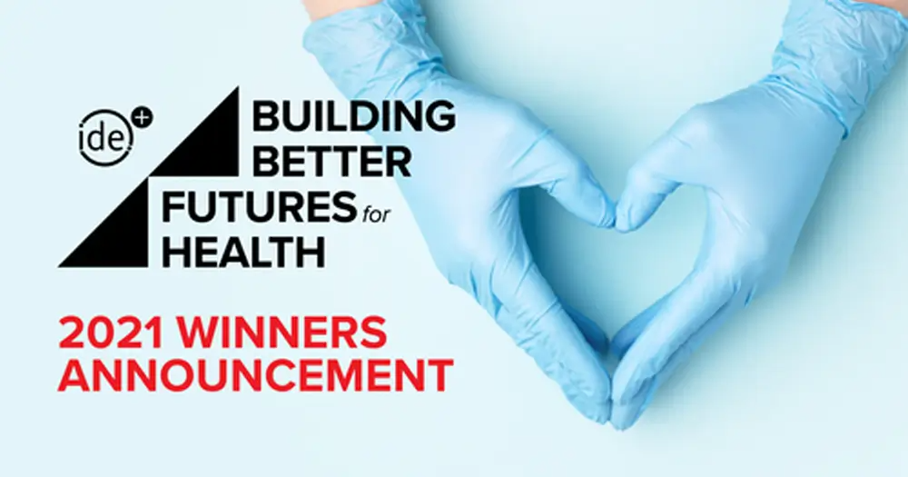 Banner for Building Better Futures for health 2021 winners announcement