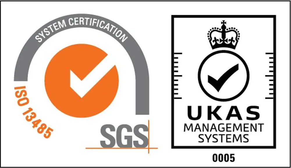 ISO13485 certification logo